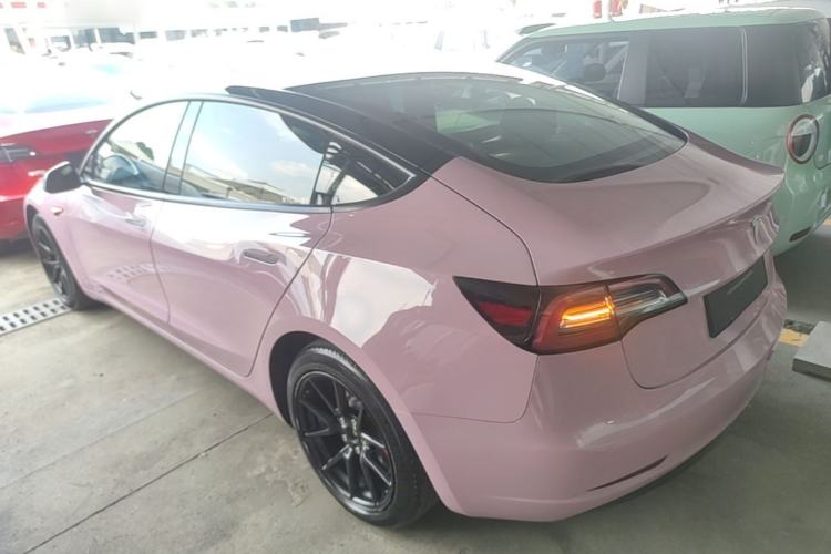 Used Tesla Model 3 2022 Rear-Wheel-Drive Version Rear Left 45 Deg