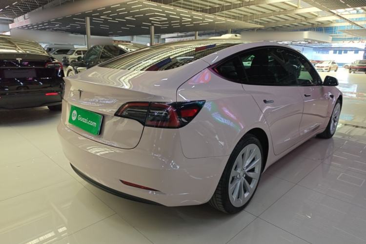 Used Tesla Model 3 2022 Rear-Wheel-Drive Version Rear Right 45 Deg
