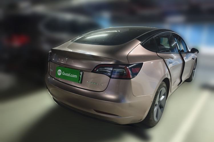 Used Tesla Model 3 2022 Rear-Wheel-Drive Version Rear Right 45 Deg