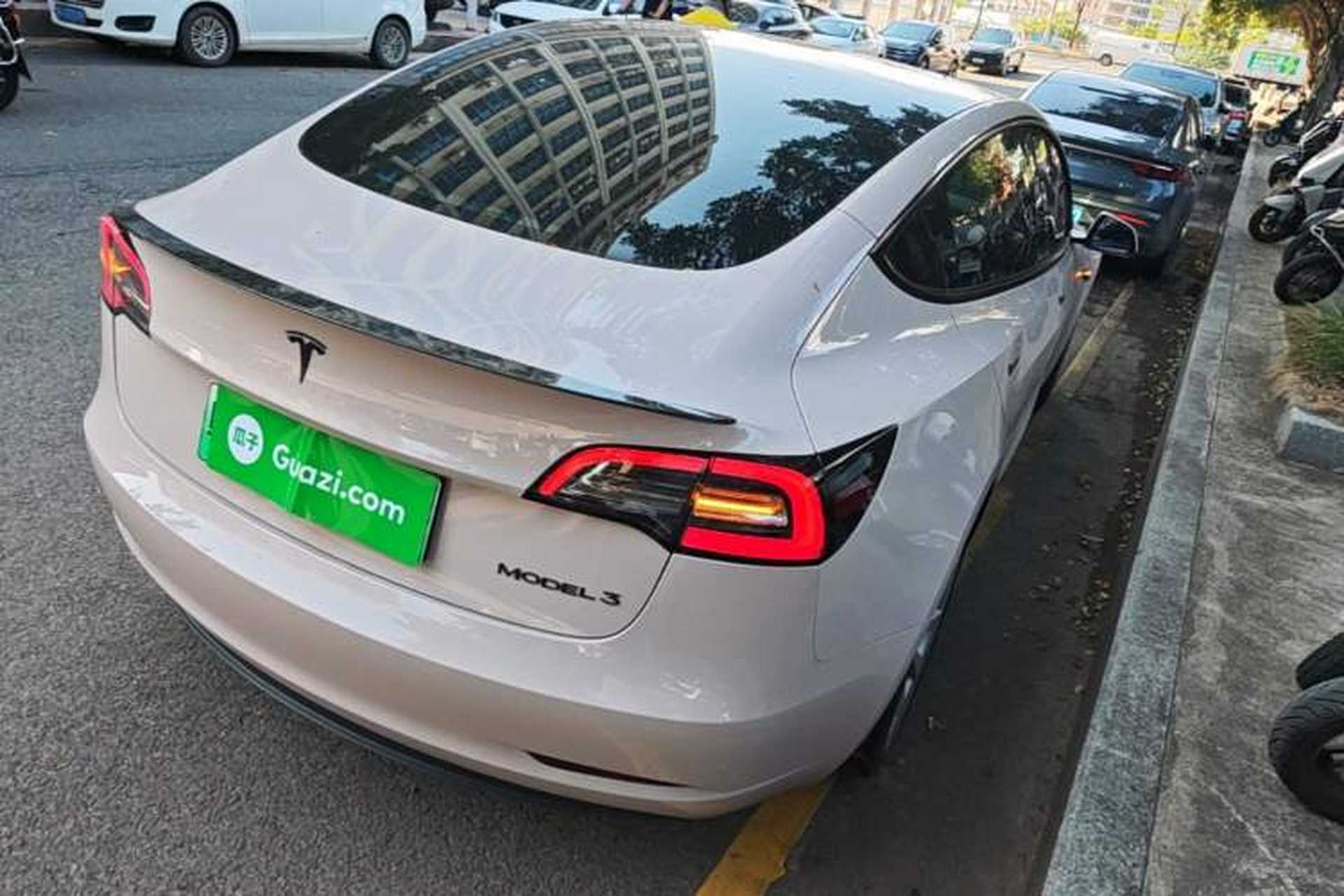 Used Tesla Model 3 2022 Rear-Wheel-Drive Version Rear Right 45 Deg