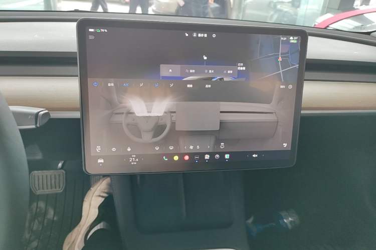 Used Tesla Model 3 2022 Rear-Wheel-Drive Version Audio And AC Panel