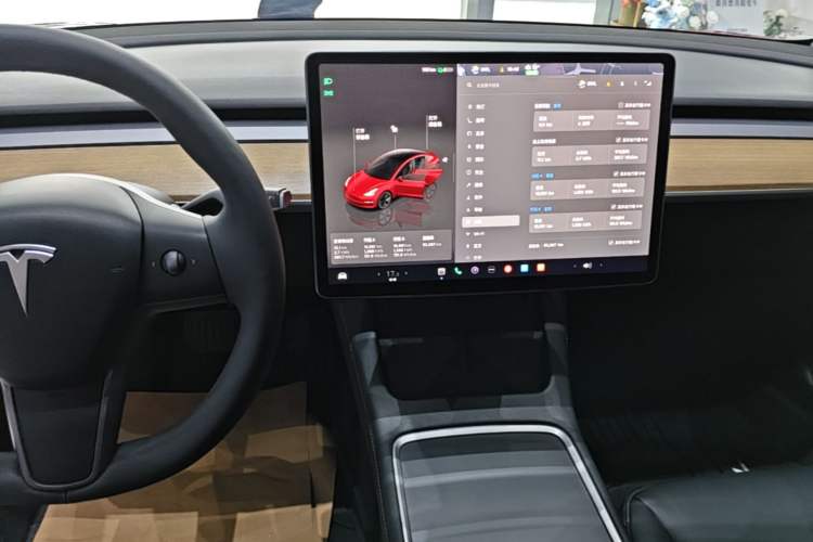 Used Tesla Model 3 2022 Rear-Wheel-Drive Version Audio And AC Panel