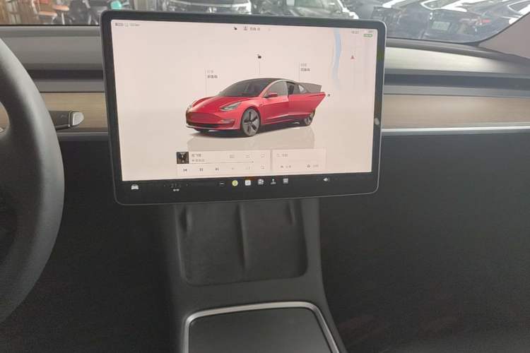 Used Tesla Model 3 2022 Rear-Wheel-Drive Version Audio And AC Panel