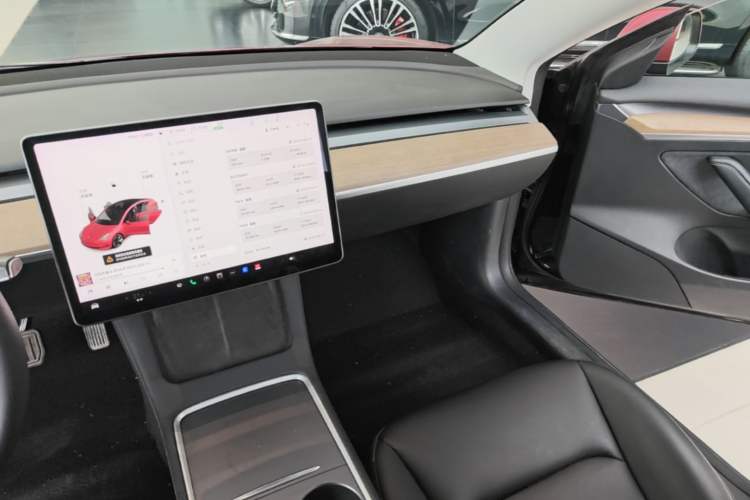 Used Tesla Model 3 2022 Rear-Wheel-Drive Version Audio And AC Panel