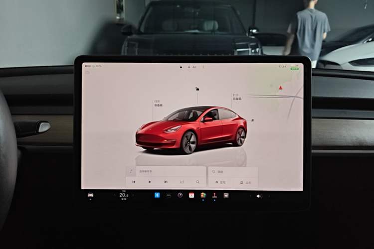 Used Tesla Model 3 2022 Rear-Wheel-Drive Version Audio And AC Panel
