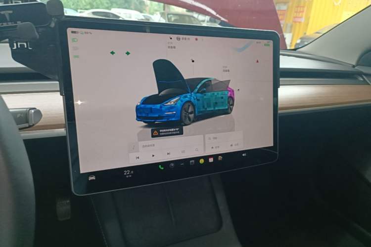 Used Tesla Model 3 2022 Rear-Wheel-Drive Version Audio And AC Panel
