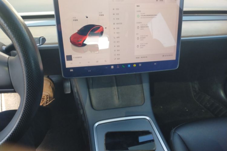 Used Tesla Model 3 2022 Rear-Wheel-Drive Version Audio And AC Panel