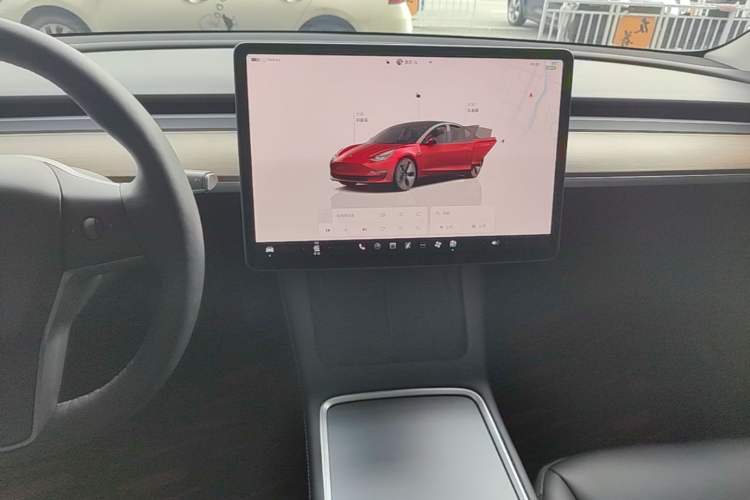 Used Tesla Model 3 2022 Rear-Wheel-Drive Version Audio And AC Panel