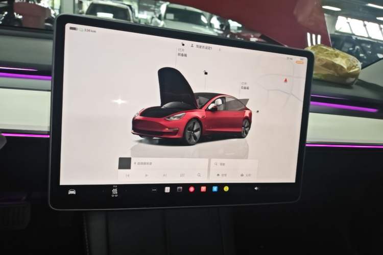 Used Tesla Model 3 2022 Rear-Wheel-Drive Version Audio And AC Panel