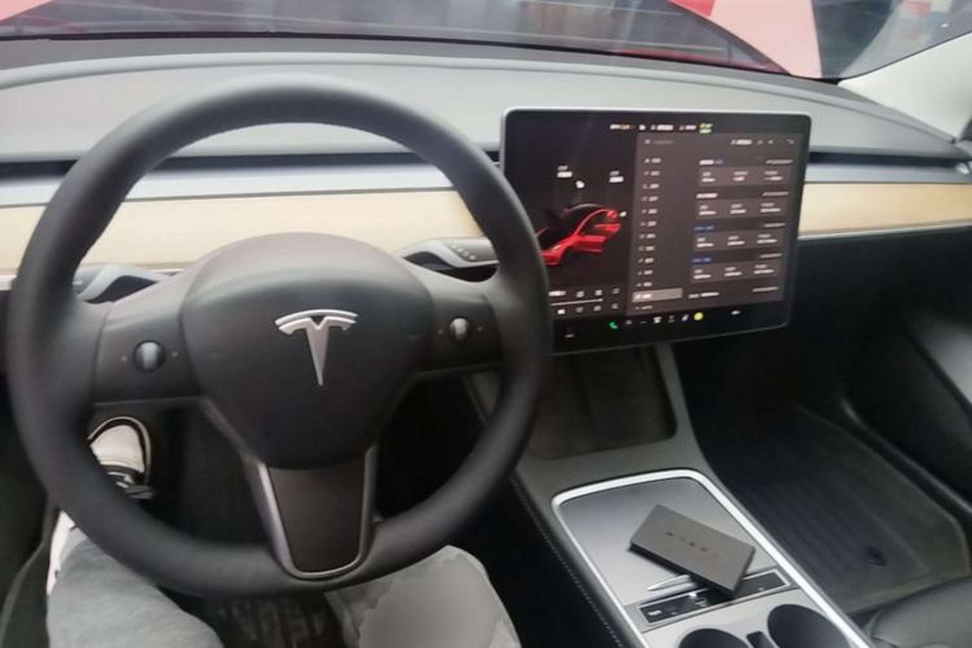 Used Tesla Model 3 2022 Rear-Wheel-Drive Version Center Console