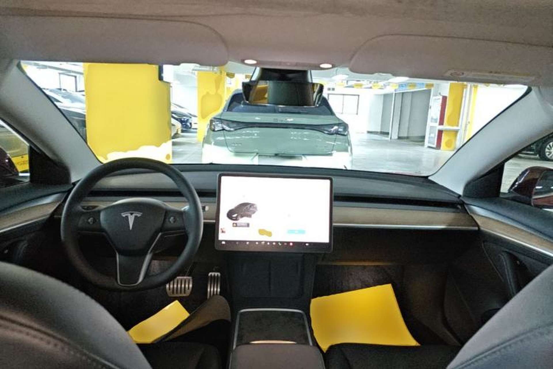 Used Tesla Model 3 2022 Performance High-Performance All-Wheel-Drive Version Center Console