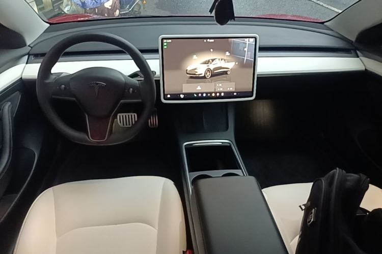 Used Tesla Model 3 2022 Performance High-Performance All-Wheel-Drive Version Center Console