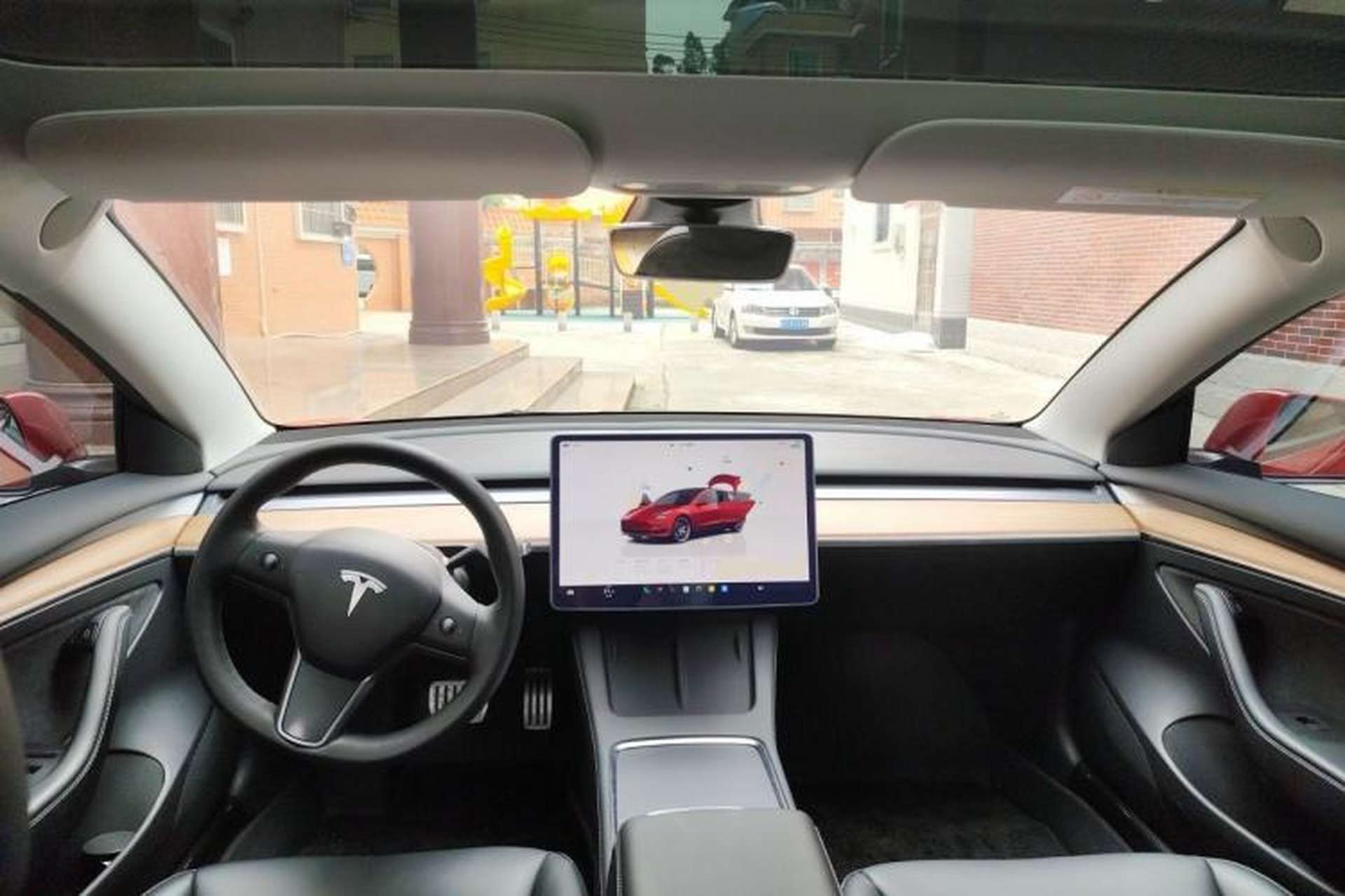 Used Tesla Model 3 2022 Performance High-Performance All-Wheel-Drive Version Center Console