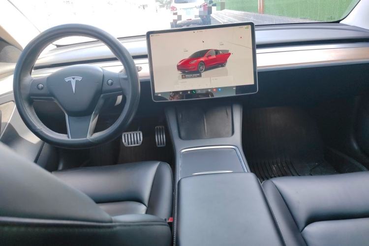 Used Tesla Model 3 2022 Performance High-Performance All-Wheel-Drive Version Center Console