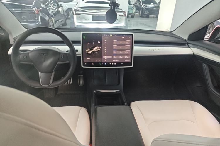 Used Tesla Model 3 2022 Performance High-Performance All-Wheel-Drive Version Center Console