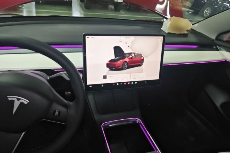Used Tesla Model 3 2022 Rear-Wheel-Drive Version Center Console