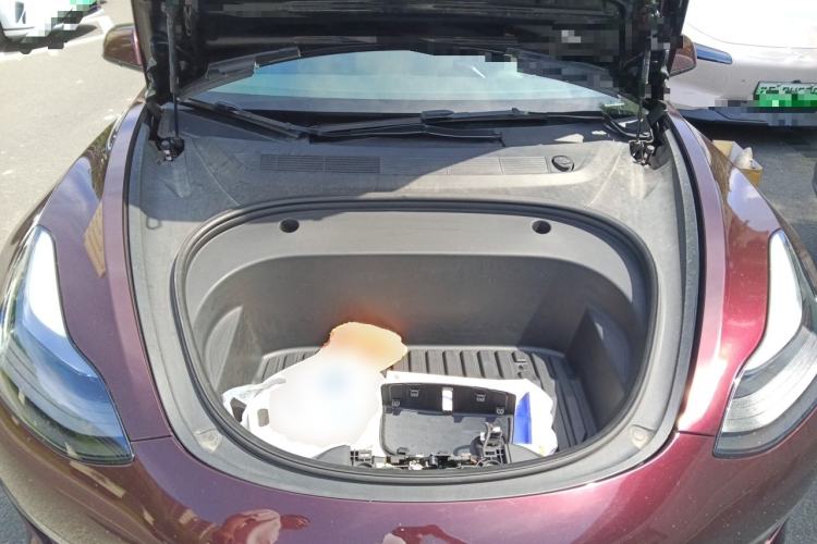 Used Tesla Model 3 2022 Performance High-Performance All-Wheel-Drive Version Engine Bay