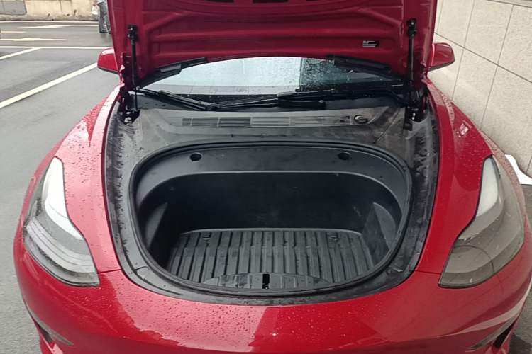 Used Tesla Model 3 2022 Performance High-Performance All-Wheel-Drive Version Engine Bay