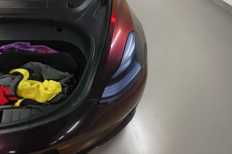 Used Tesla Model 3 2022 Performance High-Performance All-Wheel-Drive Version Engine Bay Left