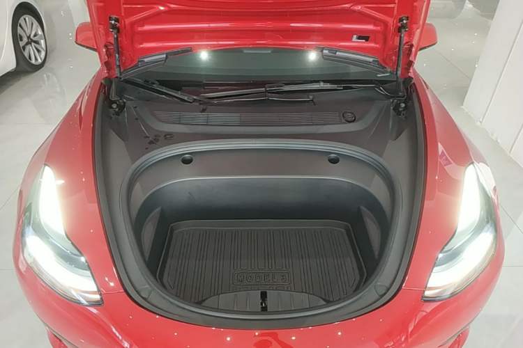 Used Tesla Model 3 2022 Rear-Wheel-Drive Version Engine Bay