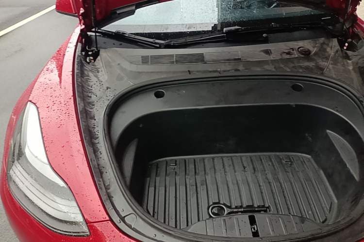Used Tesla Model 3 2022 Performance High-Performance All-Wheel-Drive Version Engine Bay Right