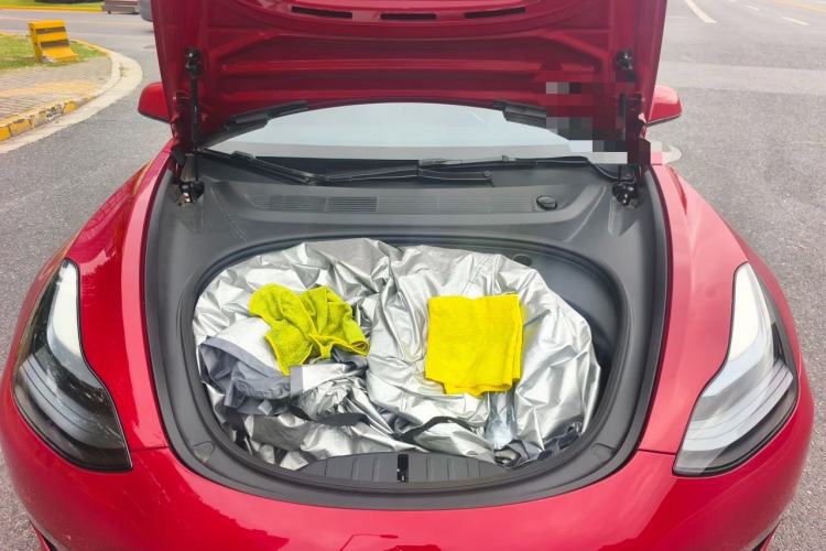 Used Tesla Model 3 2022 Performance High-Performance All-Wheel-Drive Version Engine Bay