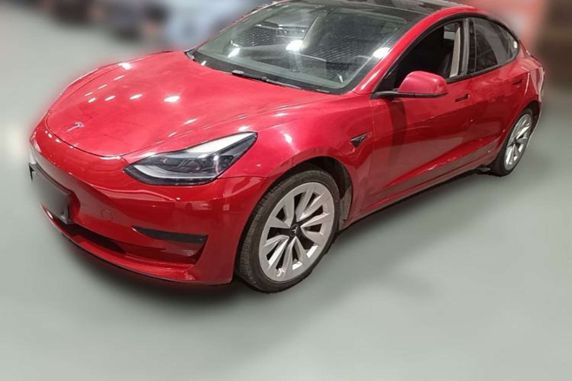Used Tesla Model 3 2022 Rear-Wheel-Drive Version Front Left 45 Deg