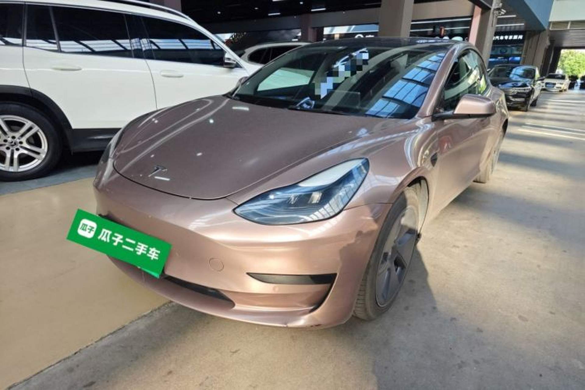 Used Tesla Model 3 2022 Rear-Wheel-Drive Version Front Left 45 Deg