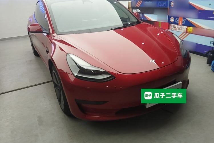 Used Tesla Model 3 2022 Rear-Wheel-Drive Version Front Right 45 Deg