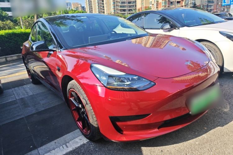 Used Tesla Model 3 2022 Rear-Wheel-Drive Version Front Right 45 Deg