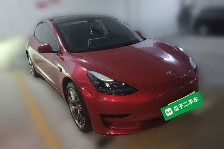 Used Tesla Model 3 2022 Rear-Wheel-Drive Version Front Right 45 Deg