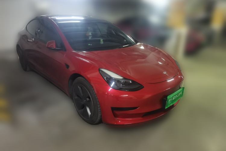 Used Tesla Model 3 2022 Rear-Wheel-Drive Version Front Right 45 Deg