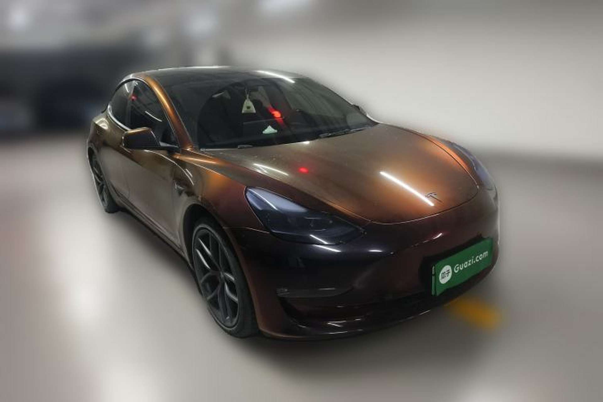 Used Tesla Model 3 2022 Performance High-Performance All-Wheel-Drive Version Front Right 45 Deg