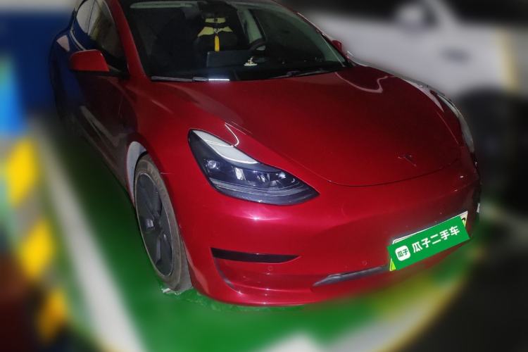 Used Tesla Model 3 2022 Rear-Wheel-Drive Version Front Right 45 Deg