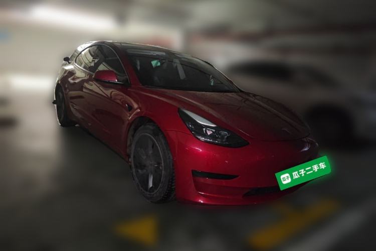Used Tesla Model 3 2022 Rear-Wheel-Drive Version Front Right 45 Deg