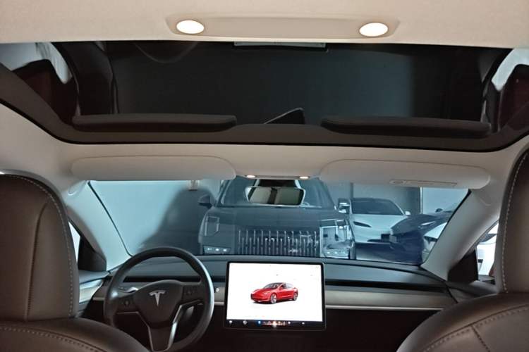 Used Tesla Model 3 2022 Rear-Wheel-Drive Version Headliner