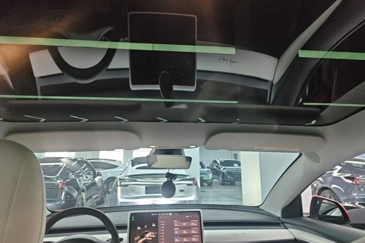 Used Tesla Model 3 2022 Performance High-Performance All-Wheel-Drive Version Headliner