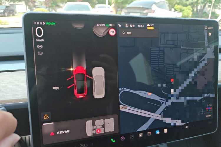 Used Tesla Model 3 2022 Performance High-Performance All-Wheel-Drive Version Instrument Cluster