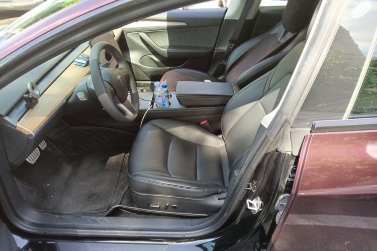 Used Tesla Model 3 2022 Performance High-Performance All-Wheel-Drive Version Left Front Seat