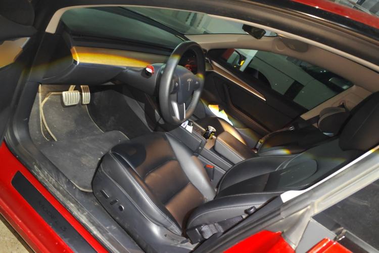 Used Tesla Model 3 2022 Performance High-Performance All-Wheel-Drive Version Left Front Seat