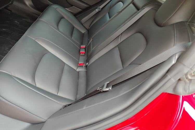 Used Tesla Model 3 2022 Performance High-Performance All-Wheel-Drive Version Left Rear Seat