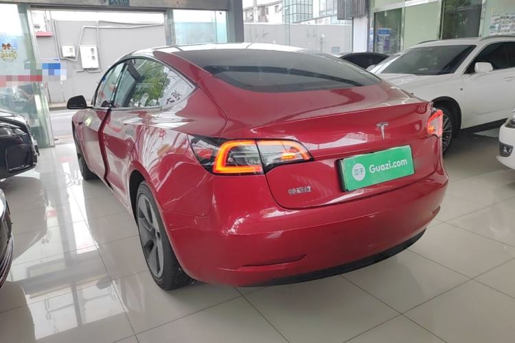 Used Tesla Model 3 2022 Rear-Wheel-Drive Version Rear Left 45 Deg