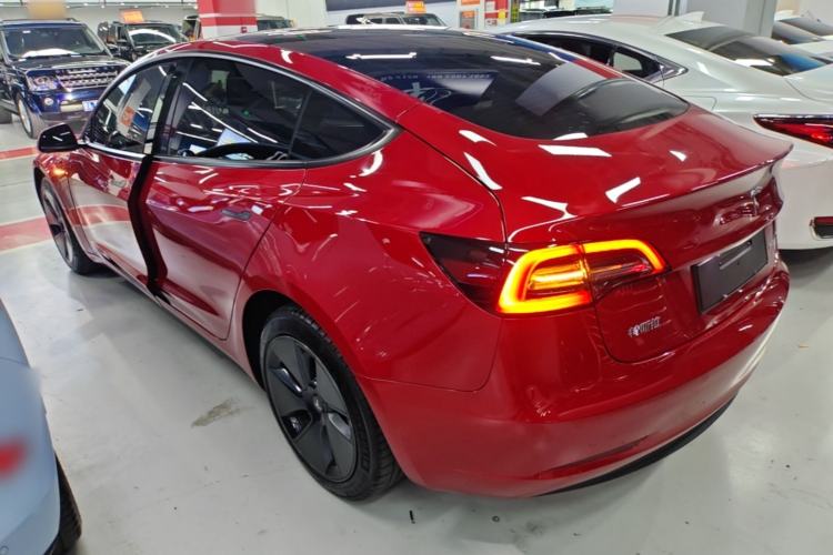 Used Tesla Model 3 2022 Rear-Wheel-Drive Version Rear Left 45 Deg