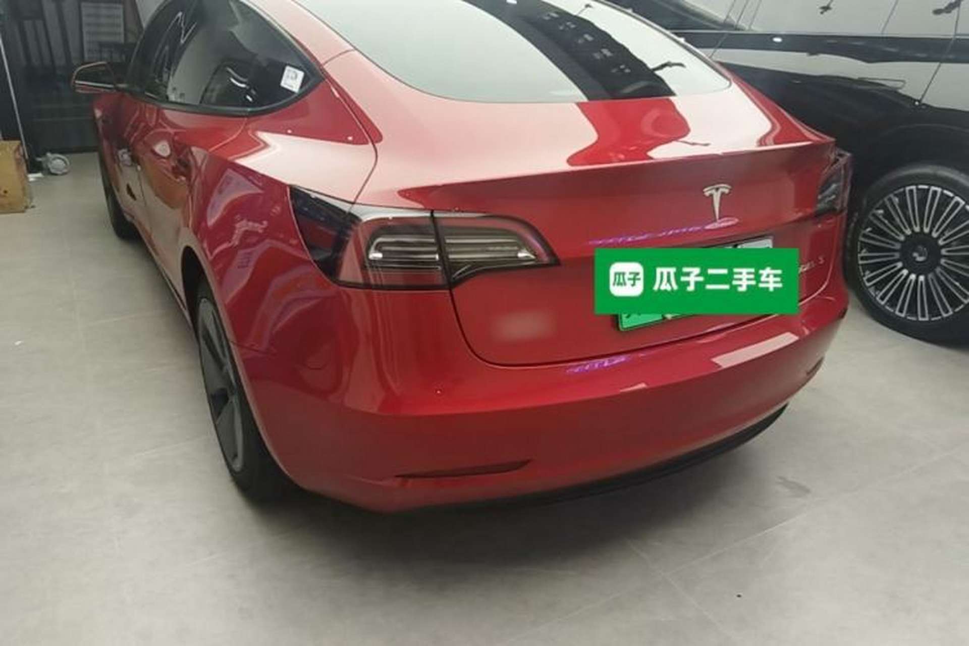 Used Tesla Model 3 2022 Rear-Wheel-Drive Version Rear Left 45 Deg