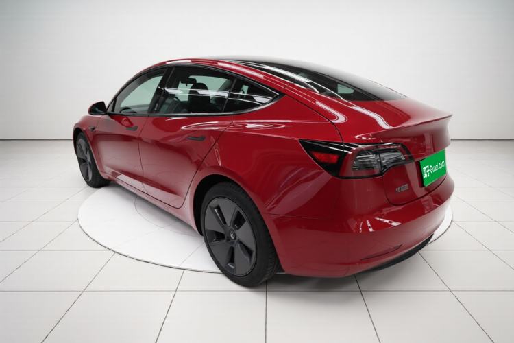 Used Tesla Model 3 2022 Rear-Wheel-Drive Version Rear Left 45 Deg
