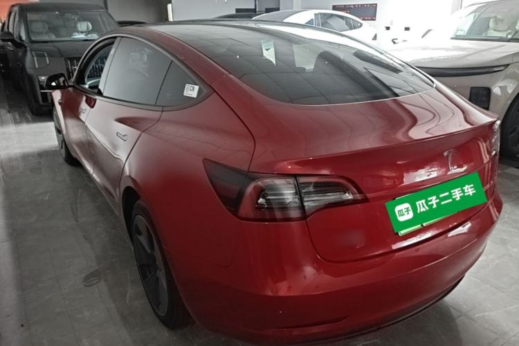 Used Tesla Model 3 2022 Rear-Wheel-Drive Version Rear Left 45 Deg