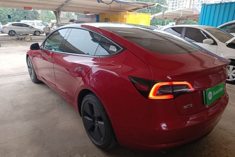 Used Tesla Model 3 2022 Rear-Wheel-Drive Version Rear Left 45 Deg
