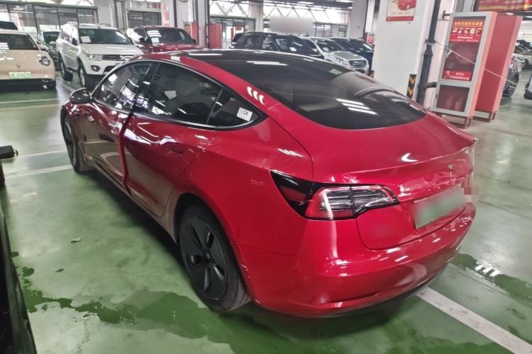 Used Tesla Model 3 2022 Rear-Wheel-Drive Version Rear Left 45 Deg