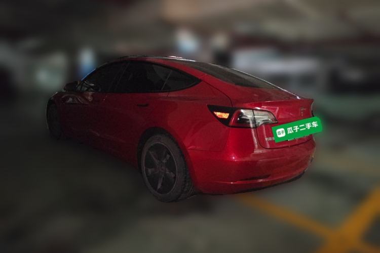 Used Tesla Model 3 2022 Rear-Wheel-Drive Version Rear Left 45 Deg