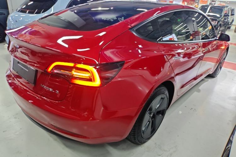 Used Tesla Model 3 2022 Rear-Wheel-Drive Version Rear Right 45 Deg